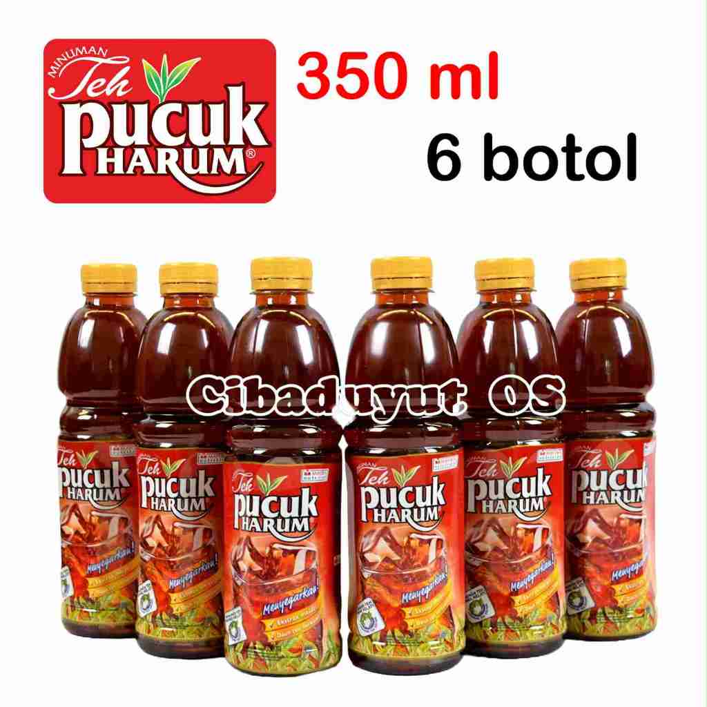 

[ PAKET ISI 6 ] TEH PUCUK HARUM 350 ML MINUMAN TEH BOTOL INSTAN