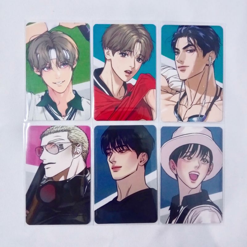 Lezhin RPC Photocard BL PC Jinx painter of the night limited run pearl boy