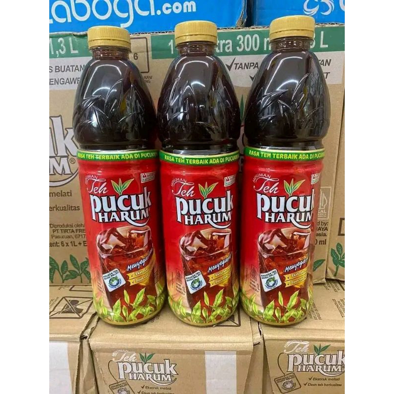 

Teh Pucuk 1300ml 1 karton isi 6botol