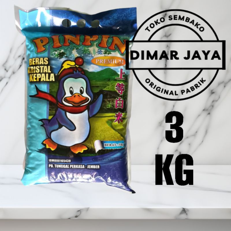 

Beras Pin Pin Premium 3 Kg