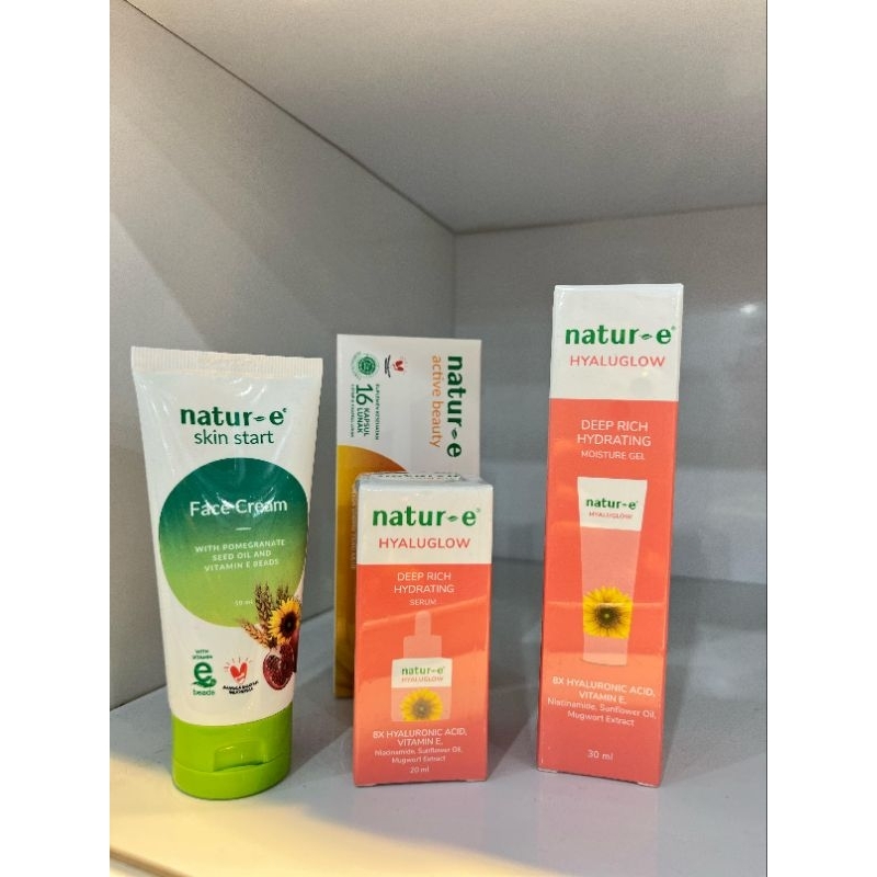 Paket Skincare Natur-E untuk kulit kering