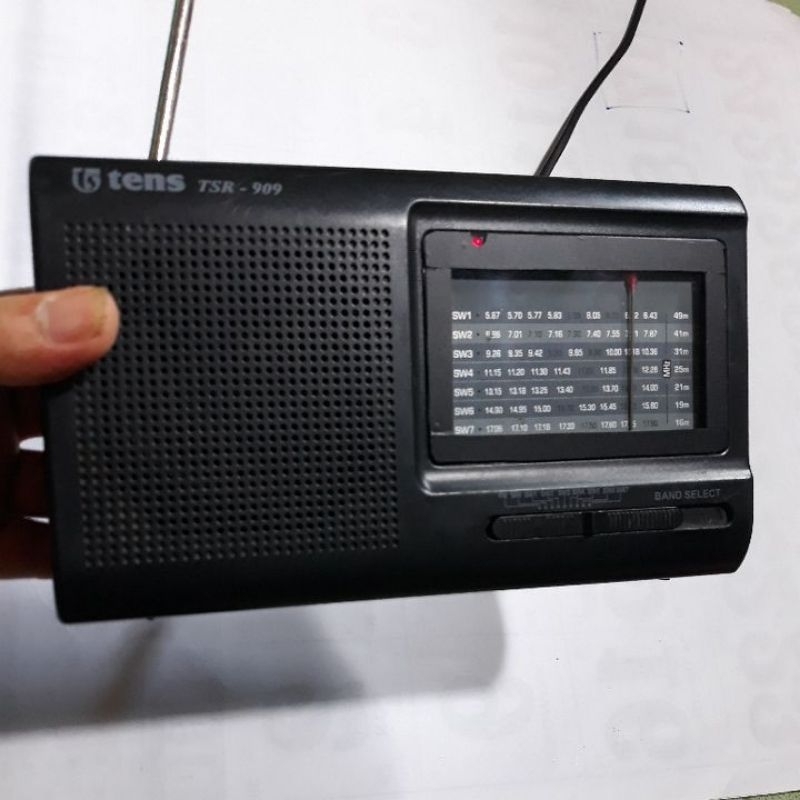 RADIO TENS LEGENDARIS TSR 909 NORMAL BISA MULTI BAND LISTRIK BISA BATRE