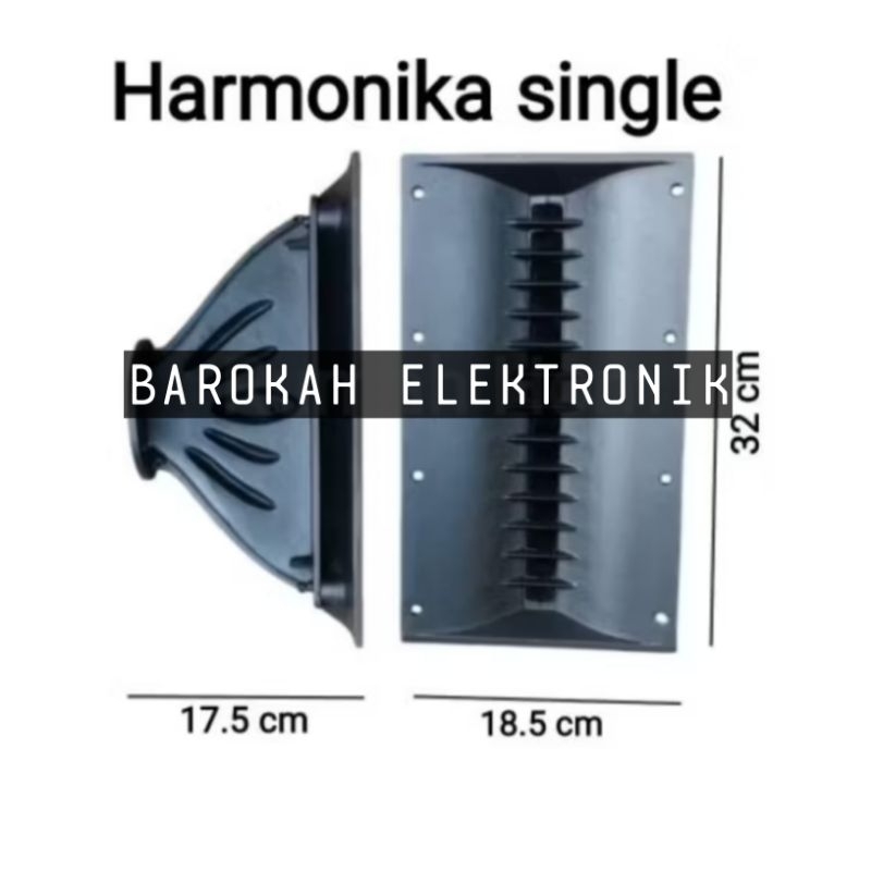 Horn Tweeter Harmonika single