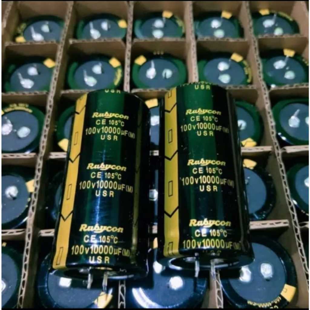 Elco Rubycon Asli Original 100v/10.000uf