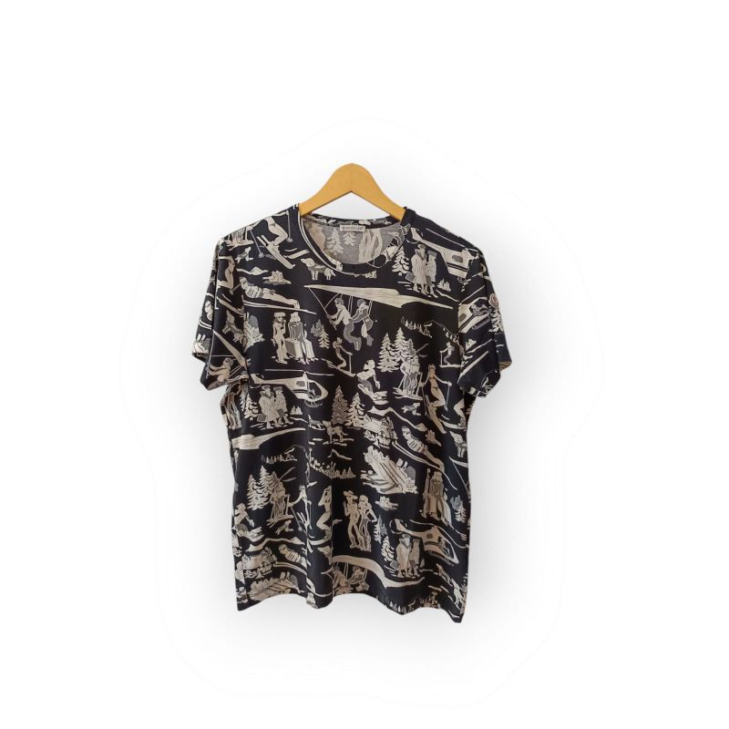moncler Black T-shirt
