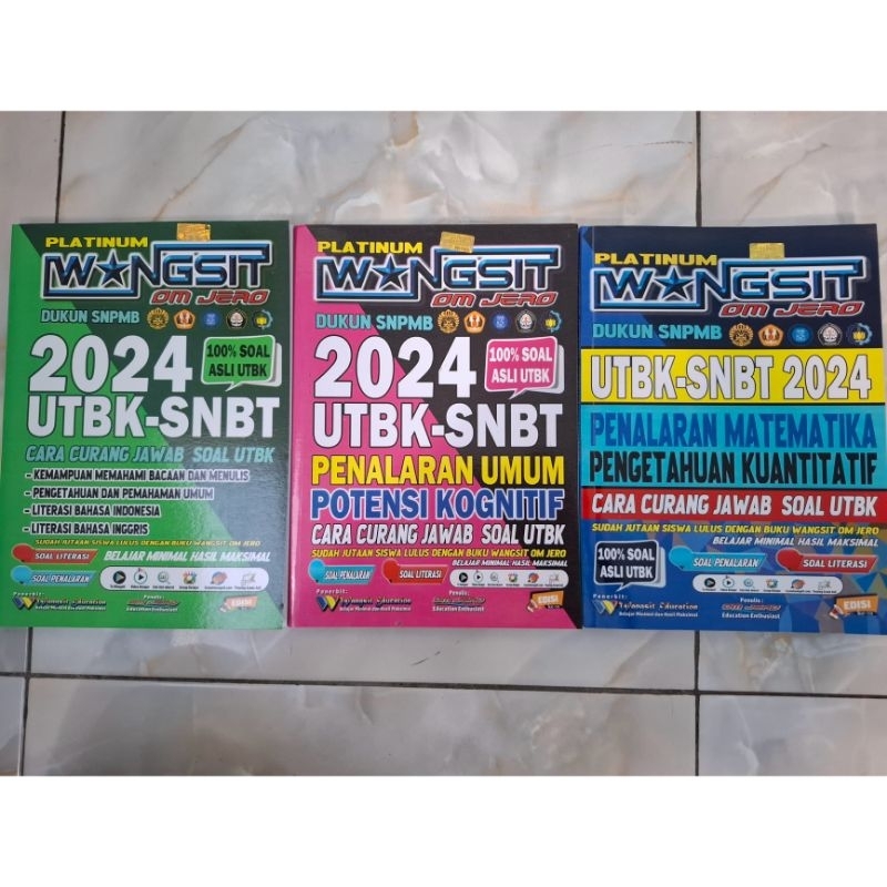 [PRELOVED] BUKU WANGSIT OM JERO UTBK SNBT 2024