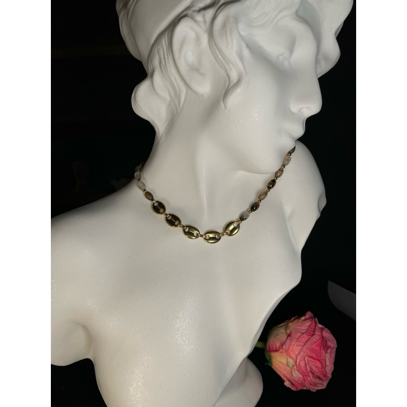 Dragon Lair Jewelry kalung full batu giok