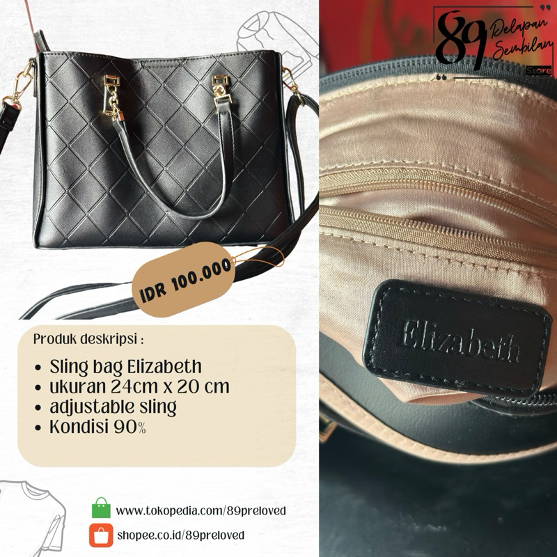 [PL] Elizabeth sling bag original