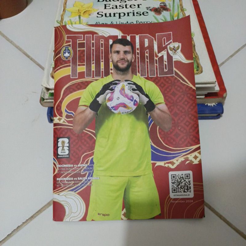 majalah timnas Indonesia edisi November 2024