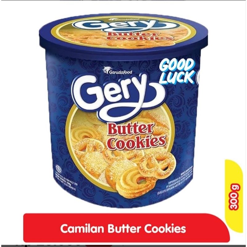 

Gerry Butter Cookies Bucket 300 gr Instan 33