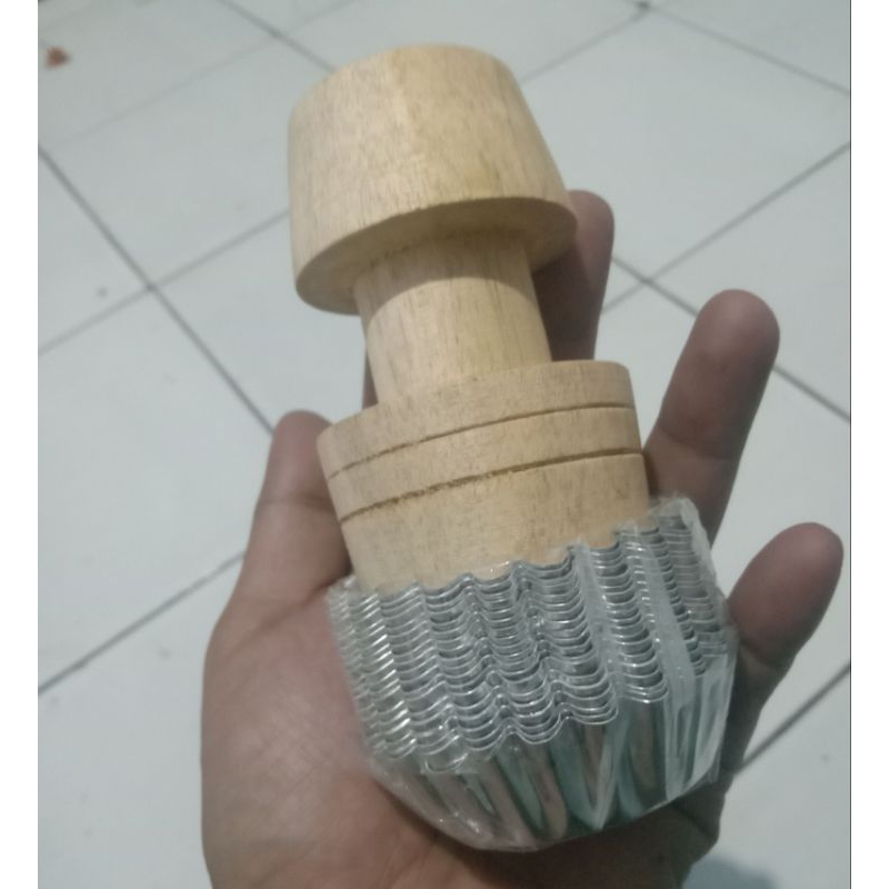 CETAKAN KUE SUS PIE 20 PCS + TEKANAN PIE / CETAKAN KUE / LOYANG CETAKAN KUE