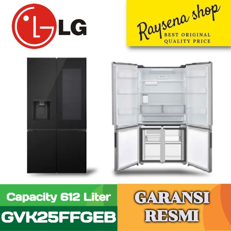LG KULKAS MULTIDOOR REFRIGERATOR GVK25FFGEB