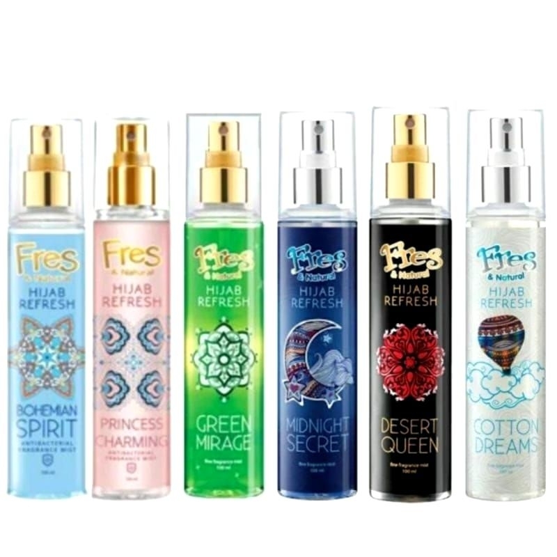Fresh & Natural spray cologne hijab fresh /spray parfum bpom