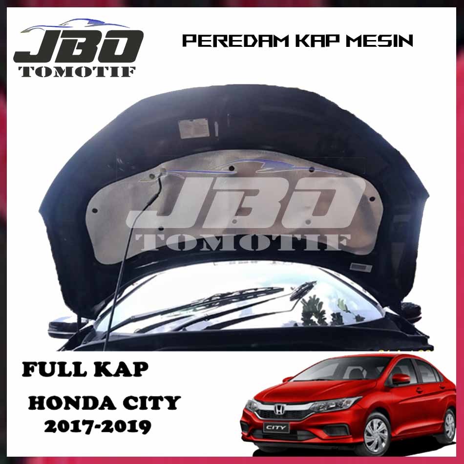 Peredam panas kap mesin Mobil Honda CITY 2014 - 2019 peredam panas kap mesin mobil