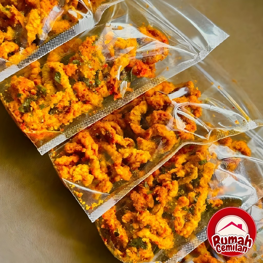 

USUS AYAM CRISPY PEDAS DAUN JERUK 500GRAM