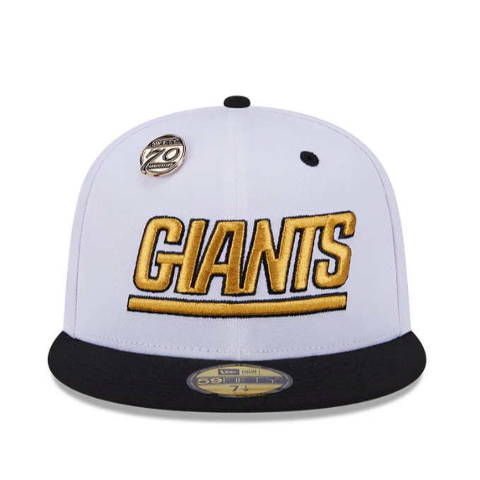 topi NEW ERA 59FIFTY DAY NEW YORK GIANTS WHITE 59FIFTY CAP 60571924 ORIGINAL NEW BNWT