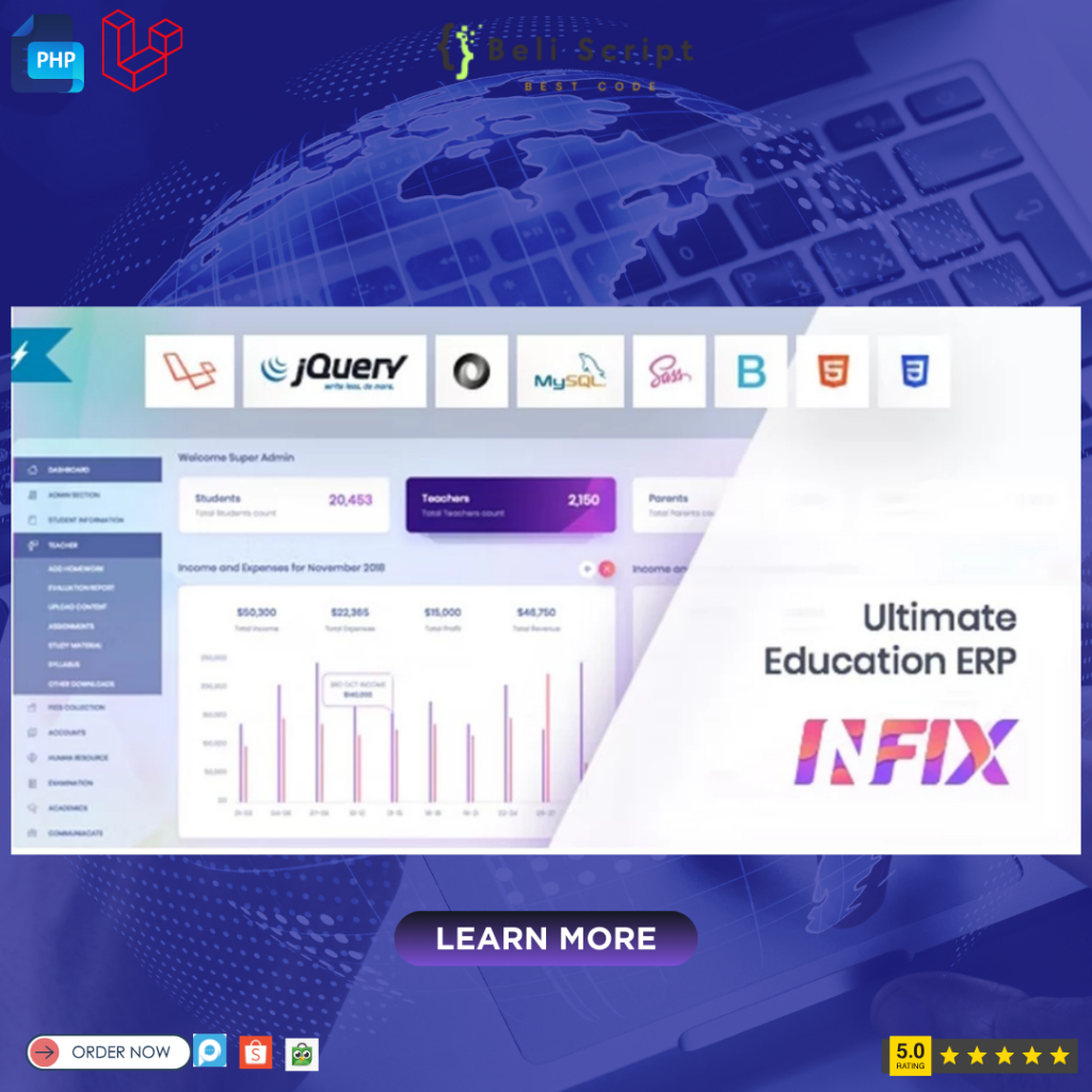 SOURCE CODE WEB INFIXEDU SCHOOL - PERANGKAT LUNAK SISTEM MANAJEMEN SEKOLAH