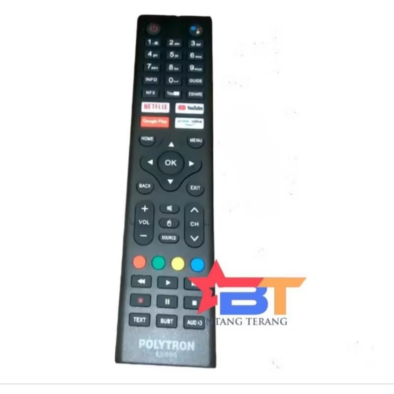 REMOTE TV LED POLYTRON 81i960 ORIGINAL HIGH QUALITY