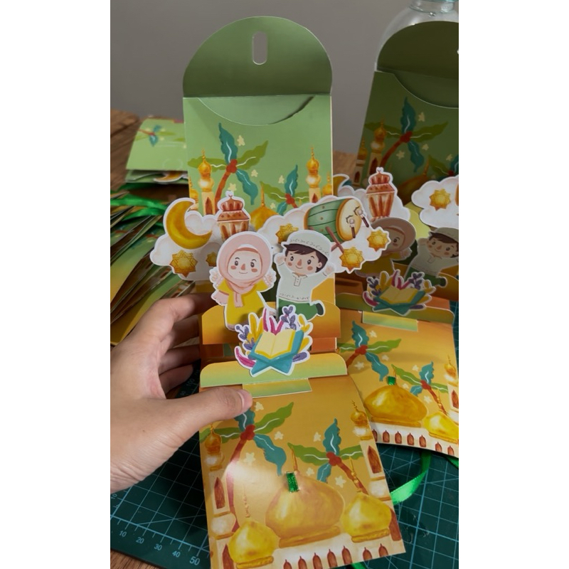 

Amplop Lebaran Pop Up 3D 2025 - Custom - Lebaran