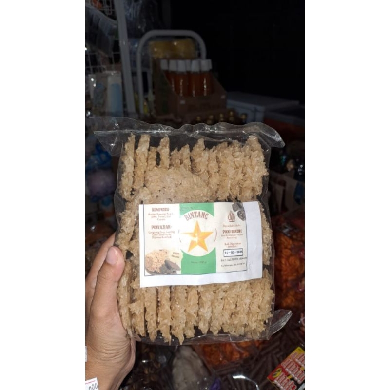 rengginang terasi dan bawang