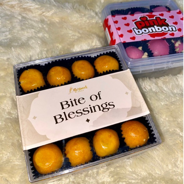

(BUY1GET1) Nastar Premium Bittersweet by najla Cookie Ramadhan (FREE PINK BONBON)