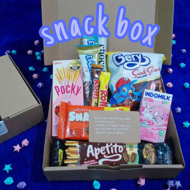 

HAMPERS ULANG TAHUN/ SNACKBOX/ GIFTBOX hampers snack hadiah wisuda, valentine anniversary