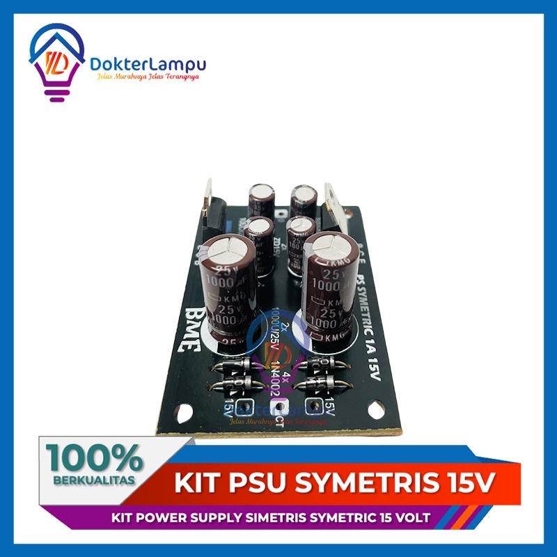 Kit PSU Regulator Simetris 15V CT