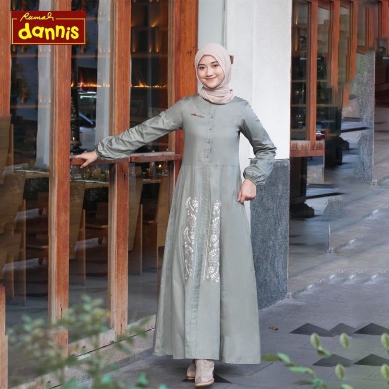 ABAYA DANNIS DEWASA TERBARU BY RUMAH DANNIS SIZE XS-XXL