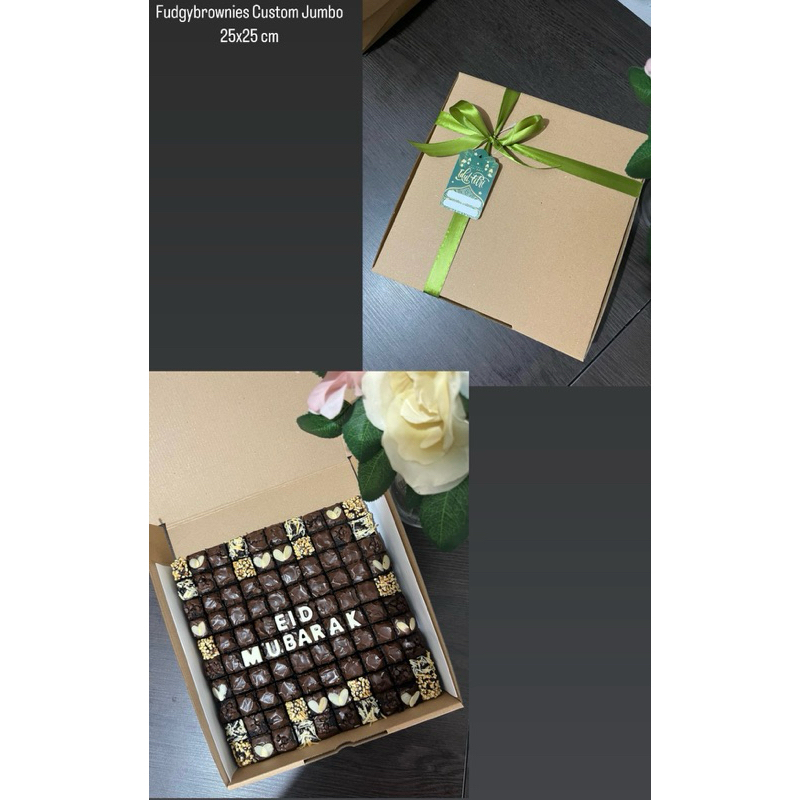 

Hampers Fudgy Brownies Jumbo 25x25cm
