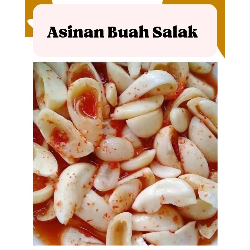 

Manisan/ asinan salak bali pedas 400 gram, gula asli,kualitas premium,dan HALLAL