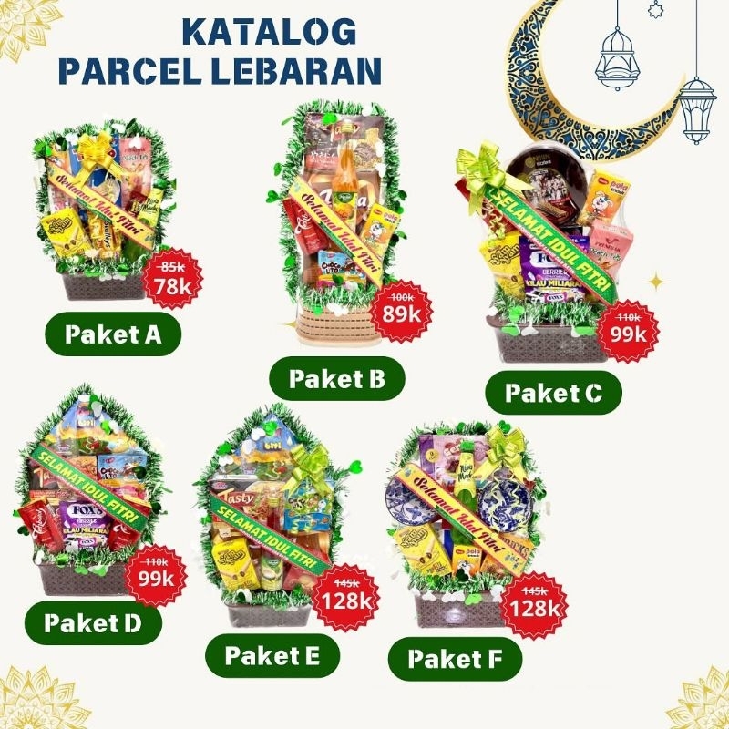 

Parcel parsel hampers hadiah bingkisan lebaran hari raya idul fitri natal imlek tahun baru THR murah premium Tangerang