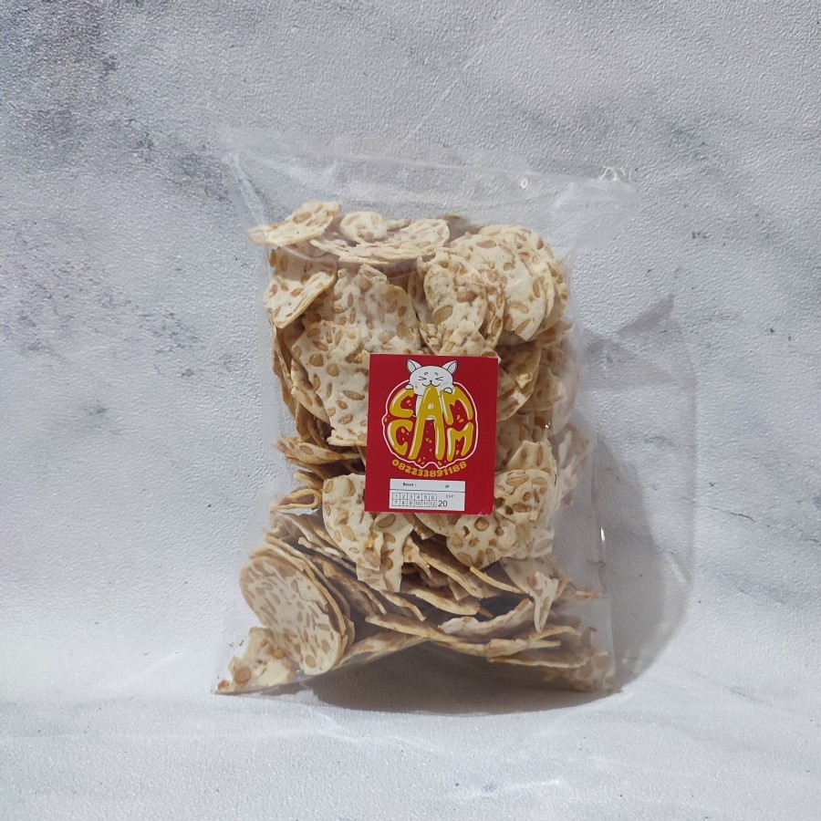 

Kripik Tempe Sagu Camcam 500gr