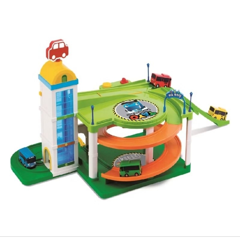 Tayo Little Bus Parking Lot Original Preloved