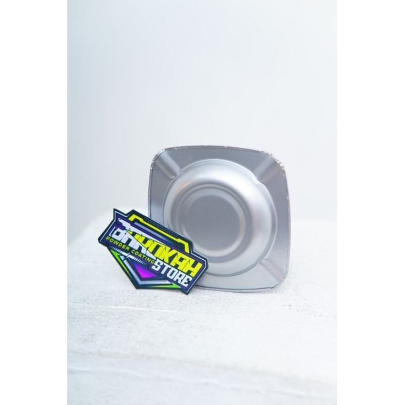 powder coating cat bubuk silver almunium