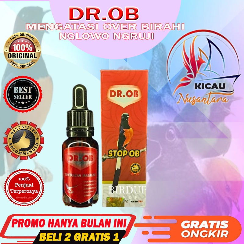 DR.OB | VITAMIN BURUNG MURAI BATU MENGATASI OB OVER BIRAHI, NGELOWO, CABUL, NGERUJI