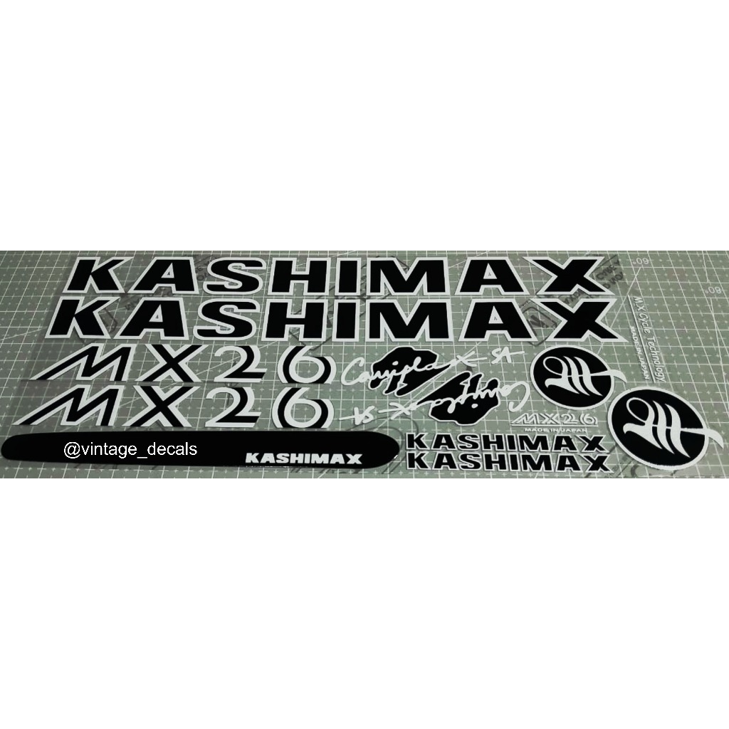 sticker sepeda KASHIMAX MX26