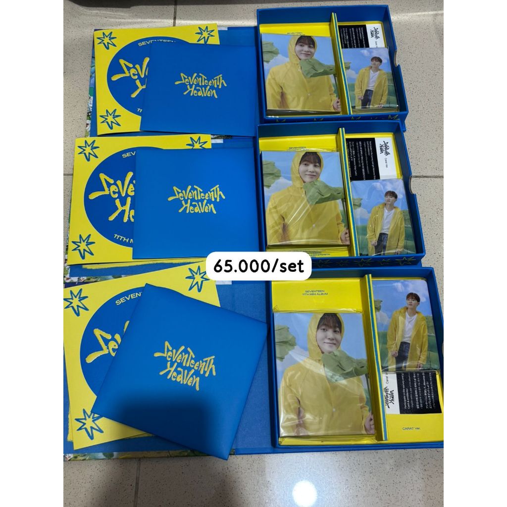 [MEANIE_LATTE|READY STOCK|BACA DESKRIPSI] SEVENTEEN HEAVEN CARAT VER SEUNGKWAN UNSEALED WITHOUT RPC