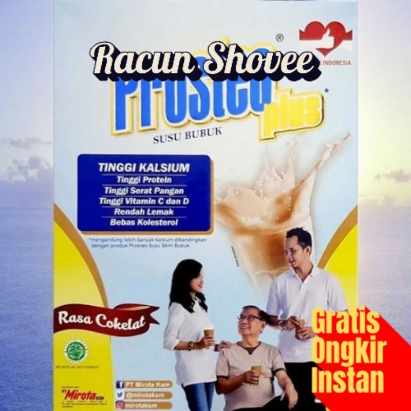 

Susu Prosteo Plus Coklat 300 gr