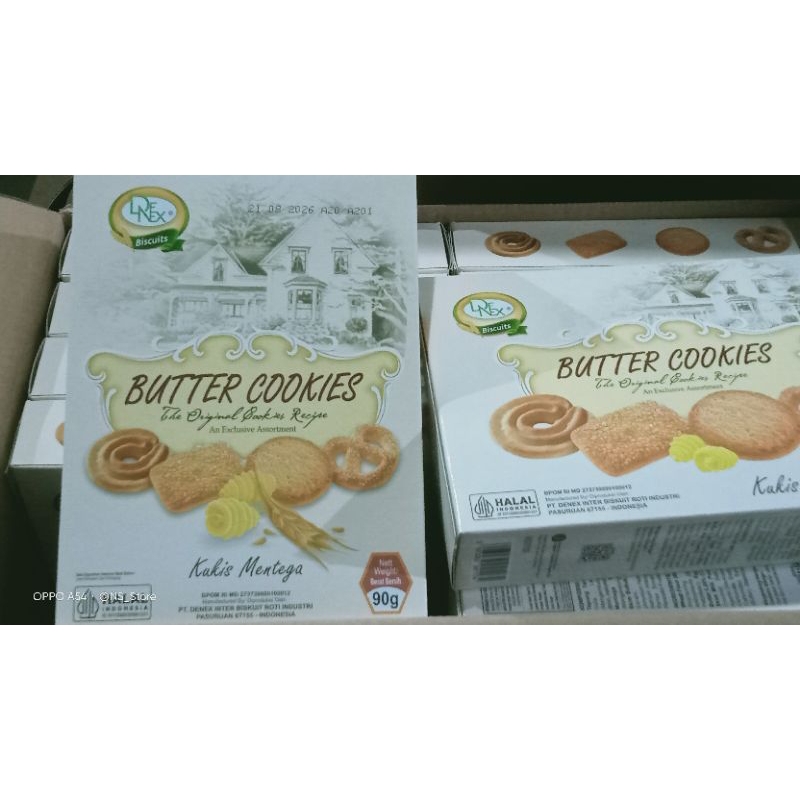 

DENEX BUTTER COOKIES BOX 90 G