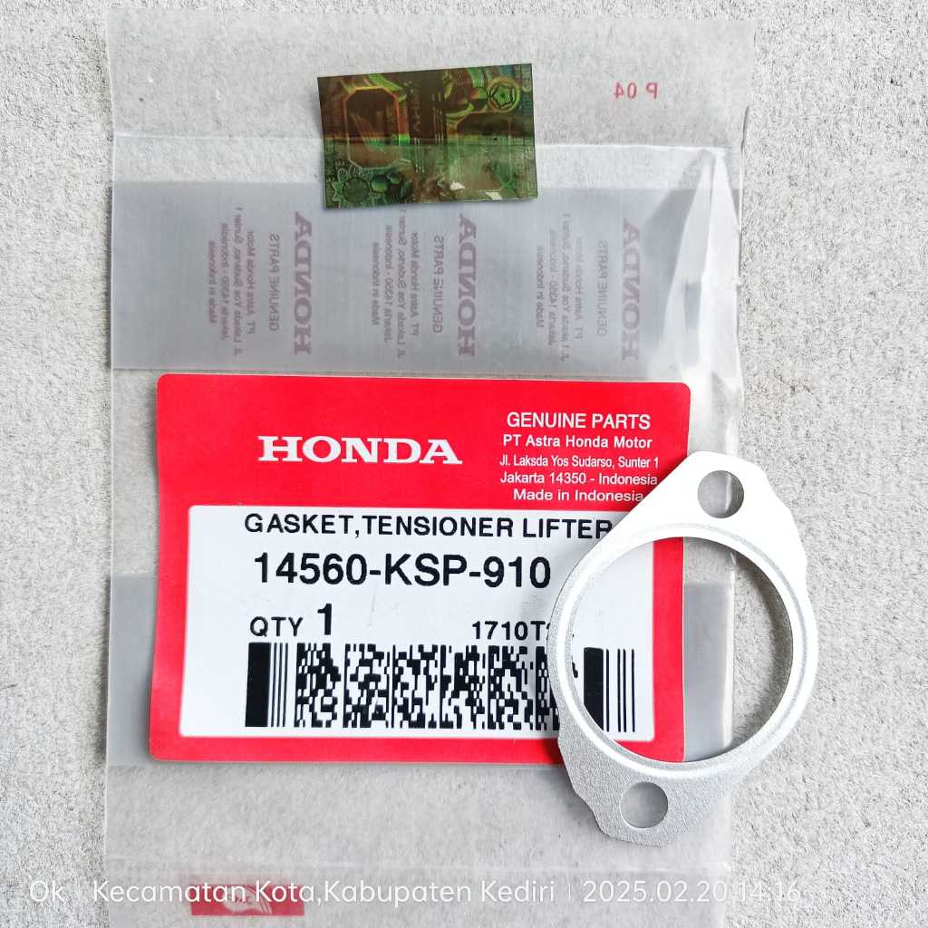 Gasket Tensioner - Packing-Paking Stut Keteng-Kamprat Honda GL Max-Pro Megapro Tiger Phantom New-Meg