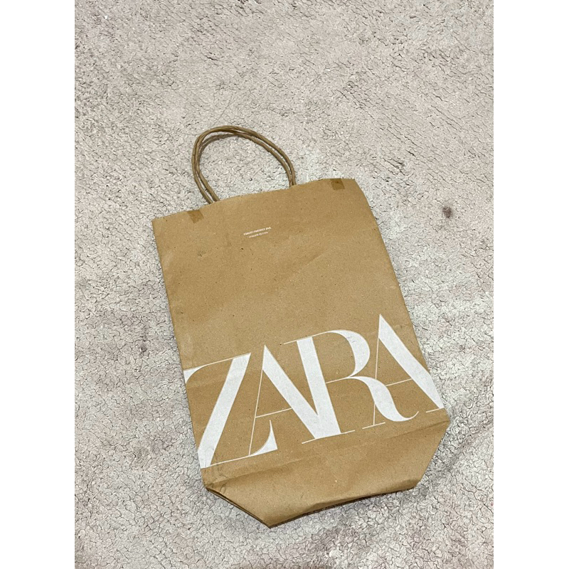 

paperbag zara original