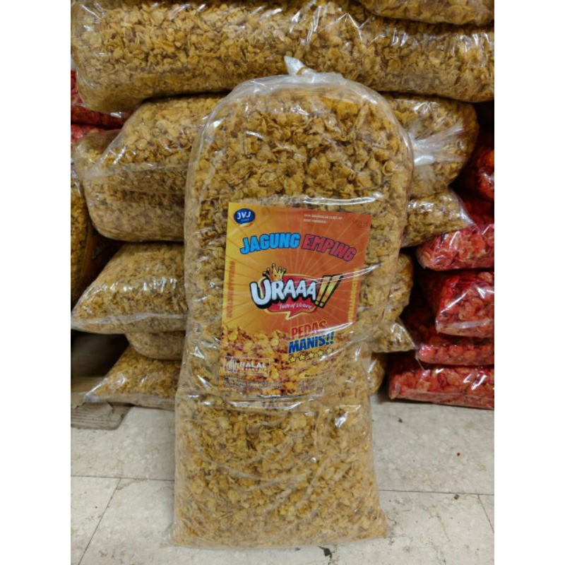 

Jagung emping uraa 5kg keripik kerupuk cemilan lebaran