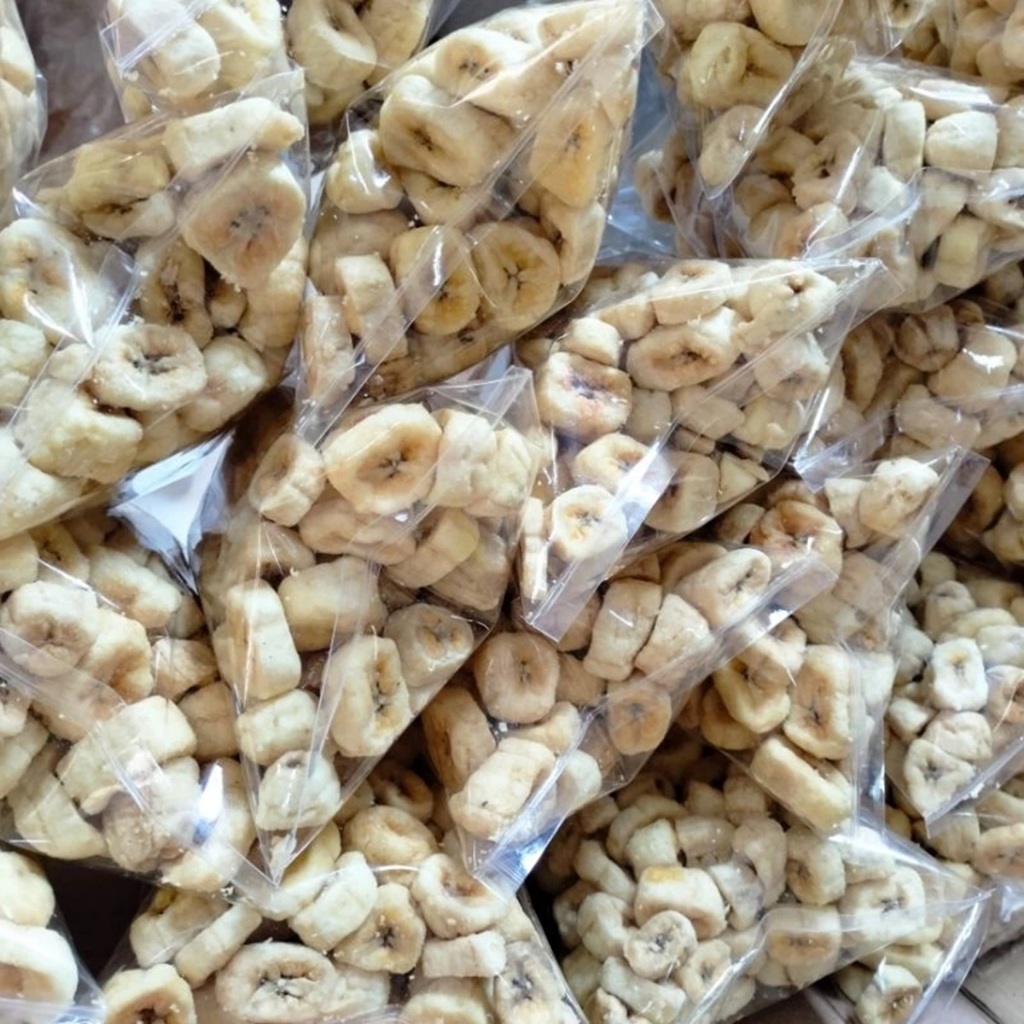 

KERIPIK PISANG OVEN GURIH MANIS CEMILAN KERIPIK BUAH ASLI BERKUALITAS 150 GRAM