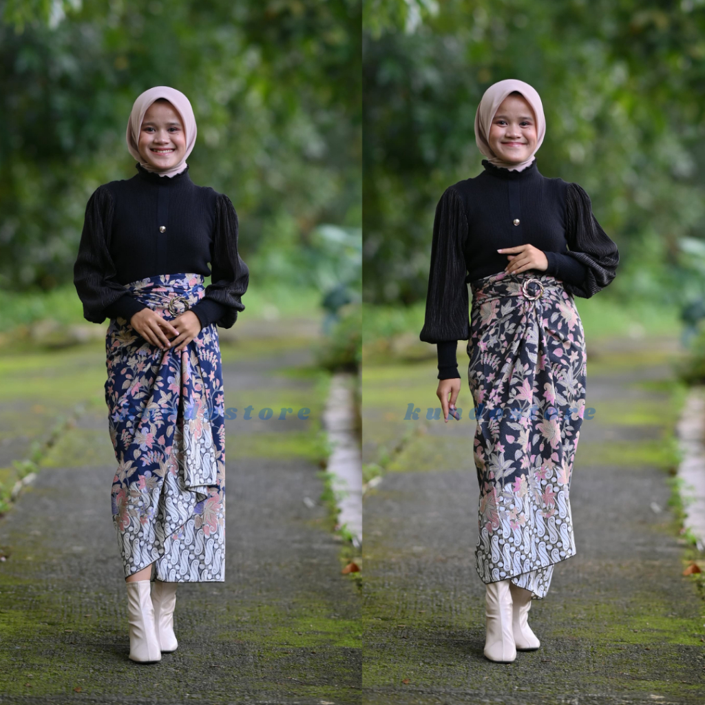 ROK BATIK LILIT | ROK BATIK LILIT WISUDA | ROK BATIK LILIT KONDANGAN | ROK BATIK LILIT MURAH