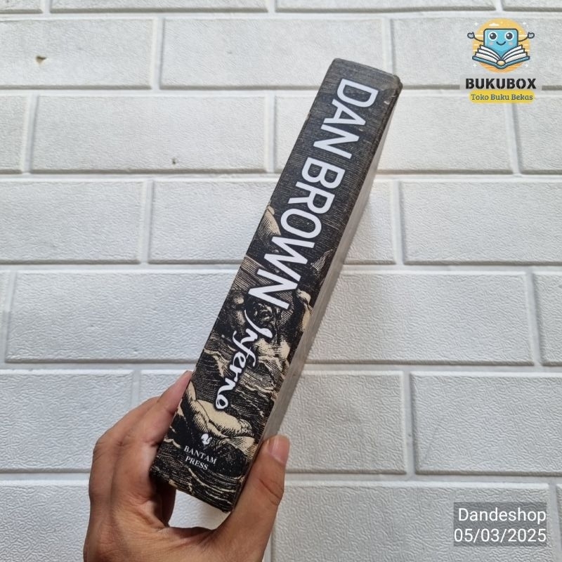 Inferno by Dan Brown - Novel BAHASA INGGRIS Bekas Preloved Original HARDCOVER