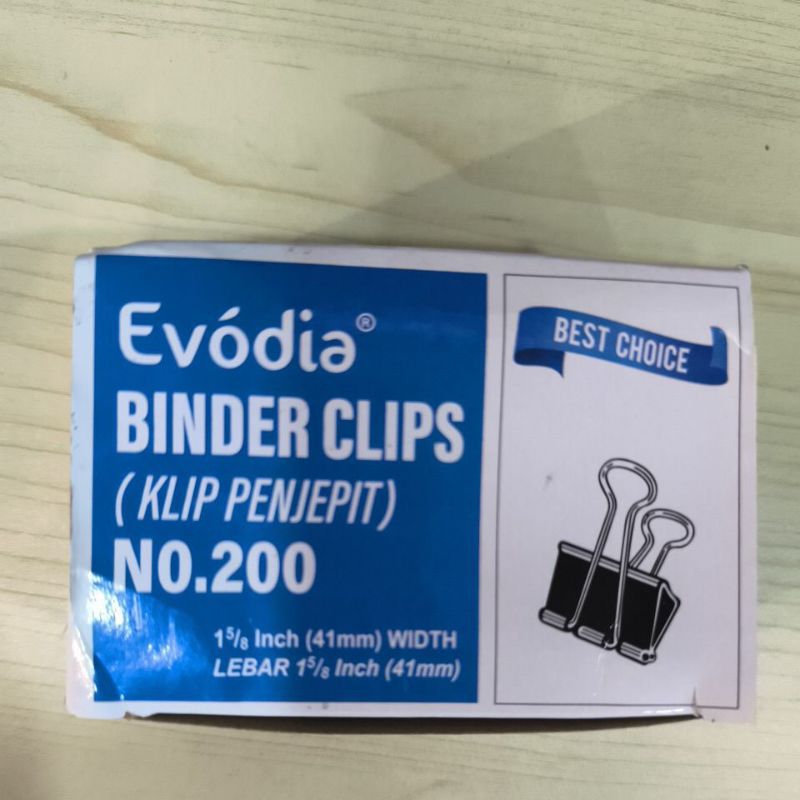

Binder clips No. 200
