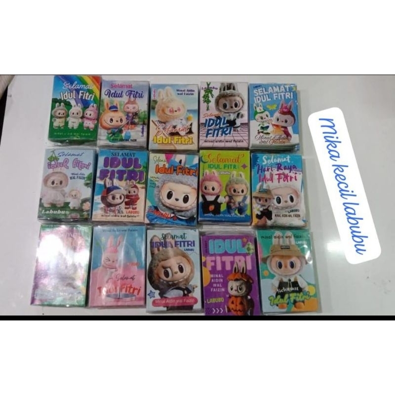 

Amplop Lebaran Idul Fitri isi 50 pcs Amplop lebaran karakter ukuran Mmotif labubh