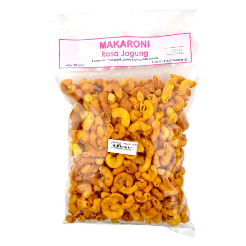 

MAKARONI JAGUNG MANIS KEMASAN 250 GRAM