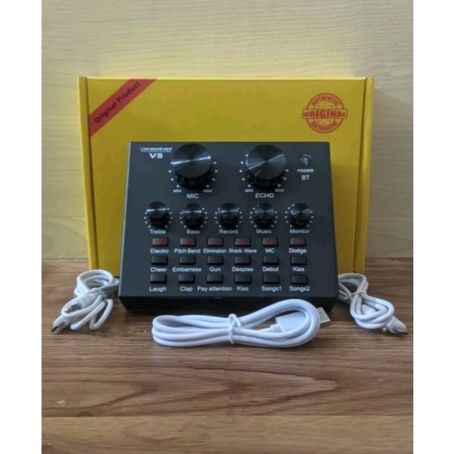 Singing Live Sound Card V8 Kimiso