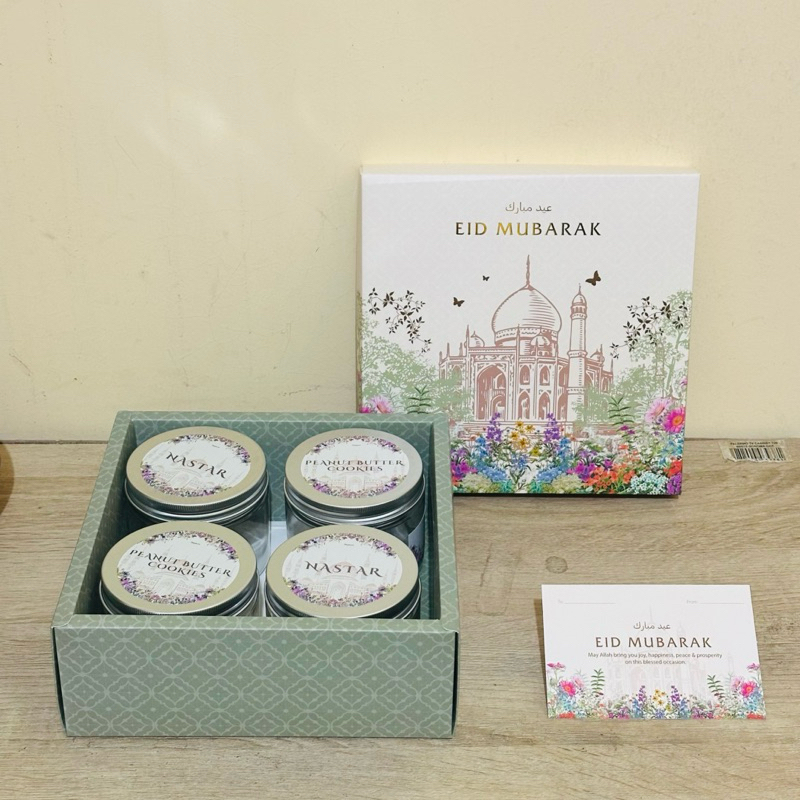 

(Isi 5 Pcs) Box Salwa Hampers Lebaran | Kotak Kue Lebaran 20x20x8cm Kardus Hampers Idul Fitri